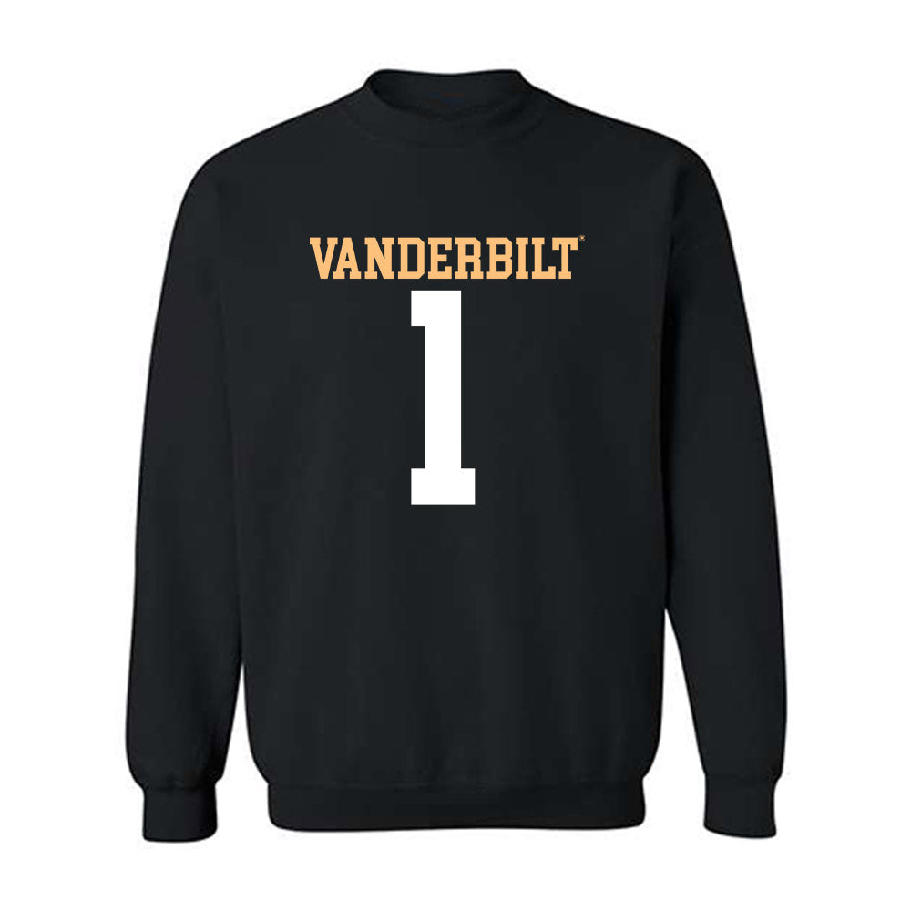 Vanderbilt - NCAA Football : CJ Taylor - Crewneck Sweatshirt Replica Shersey