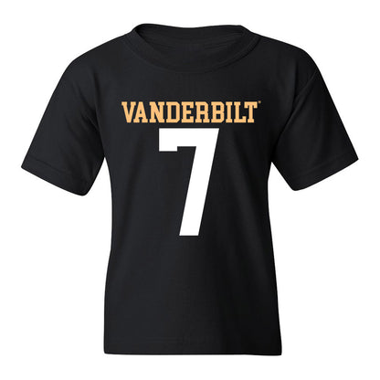 Vanderbilt - NCAA Football : Drew Dickey - Youth T-Shirt Replica Shersey