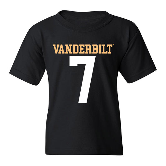 Vanderbilt - NCAA Football : Drew Dickey - Youth T-Shirt Replica Shersey