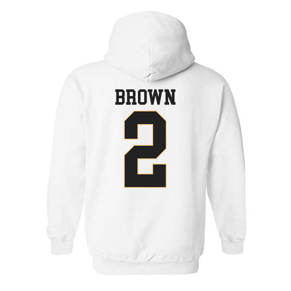 Vanderbilt - NCAA Women's Basketball : Jada Brown - Hooded Sweatshirt Classic Shersey