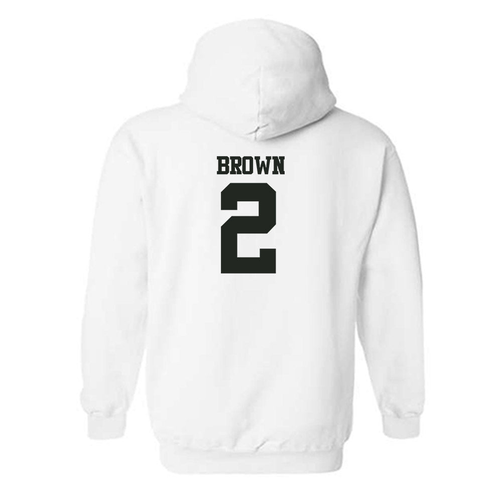 Vanderbilt - NCAA Women's Basketball : Jada Brown - Hooded Sweatshirt Sports Shersey