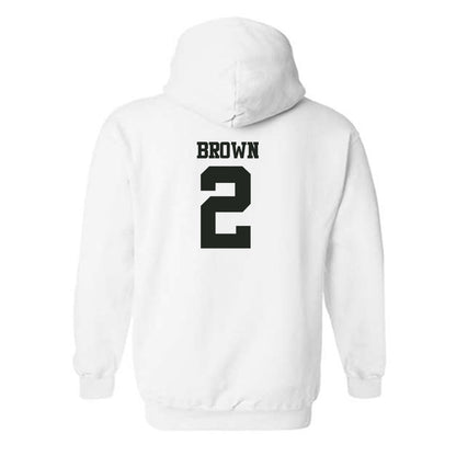 Vanderbilt - NCAA Women's Basketball : Jada Brown - Hooded Sweatshirt Sports Shersey