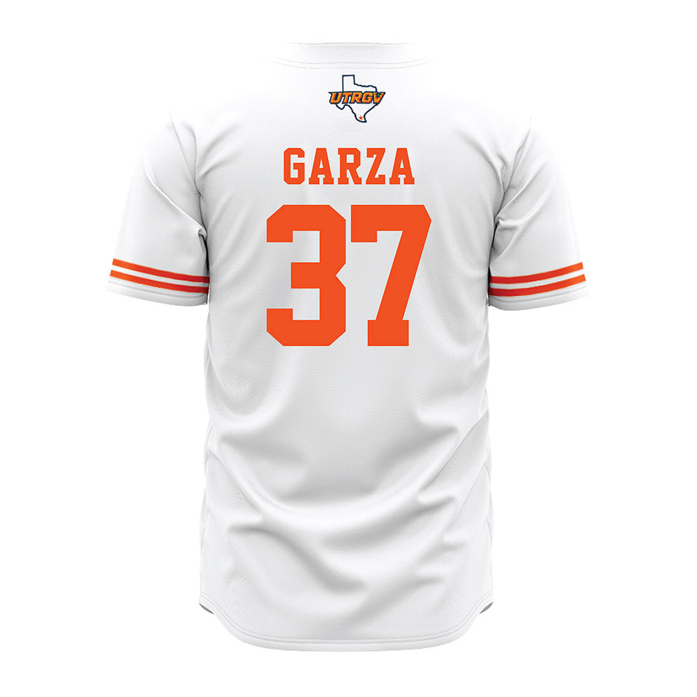 UTRGV - NCAA Baseball : Randy Garza - Baseball Jersey White
