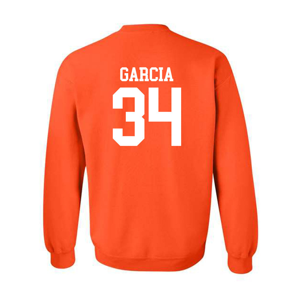 UTRGV - NCAA Baseball : Abanny Garcia - Crewneck Sweatshirt Replica Shersey