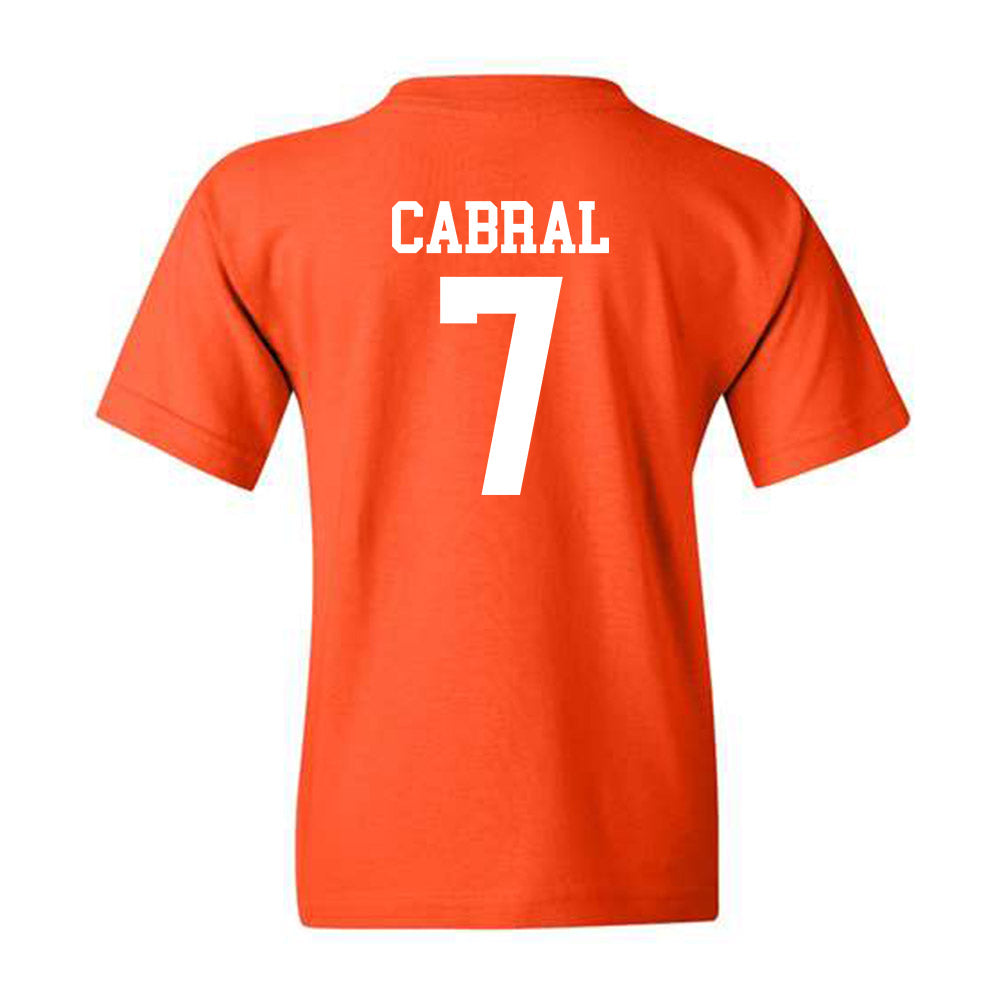 UTRGV - NCAA Baseball : Angelo Cabral - Youth T-Shirt Replica Shersey