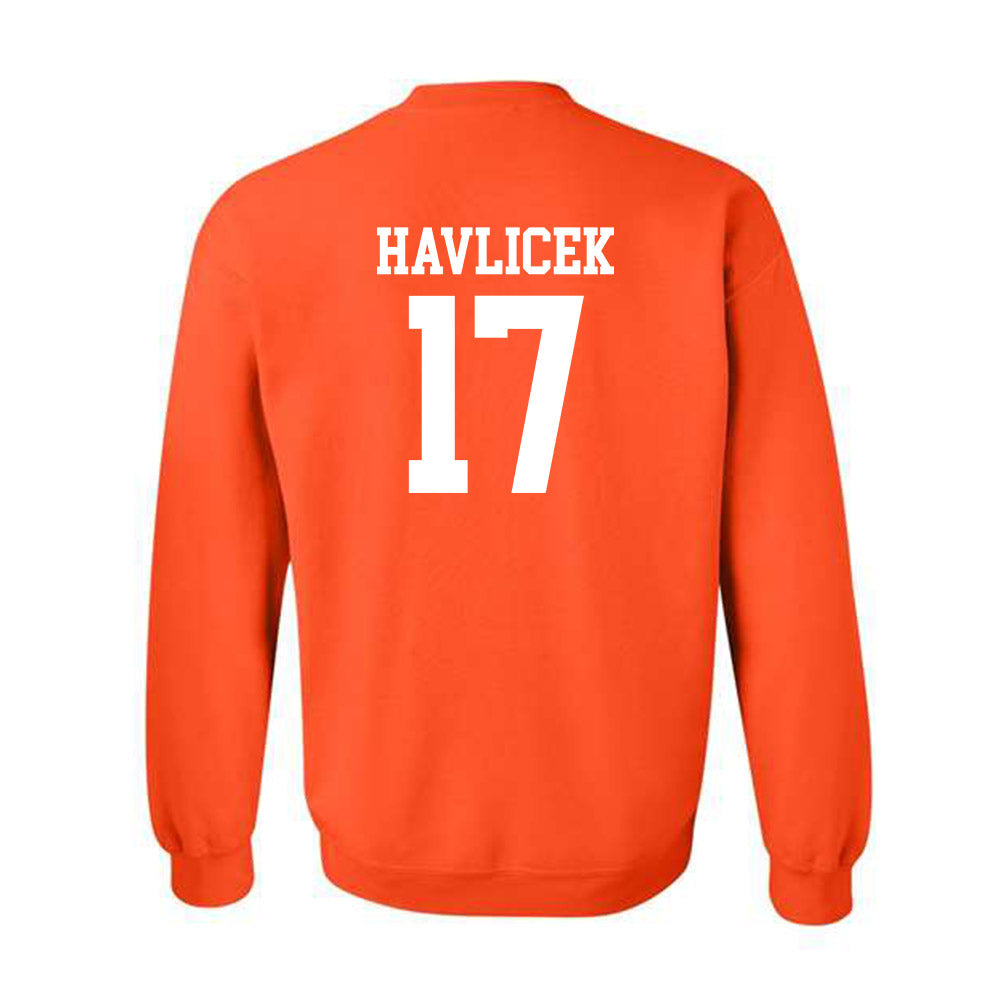 UTRGV - NCAA Baseball : Alex Havlicek - Crewneck Sweatshirt Replica Shersey