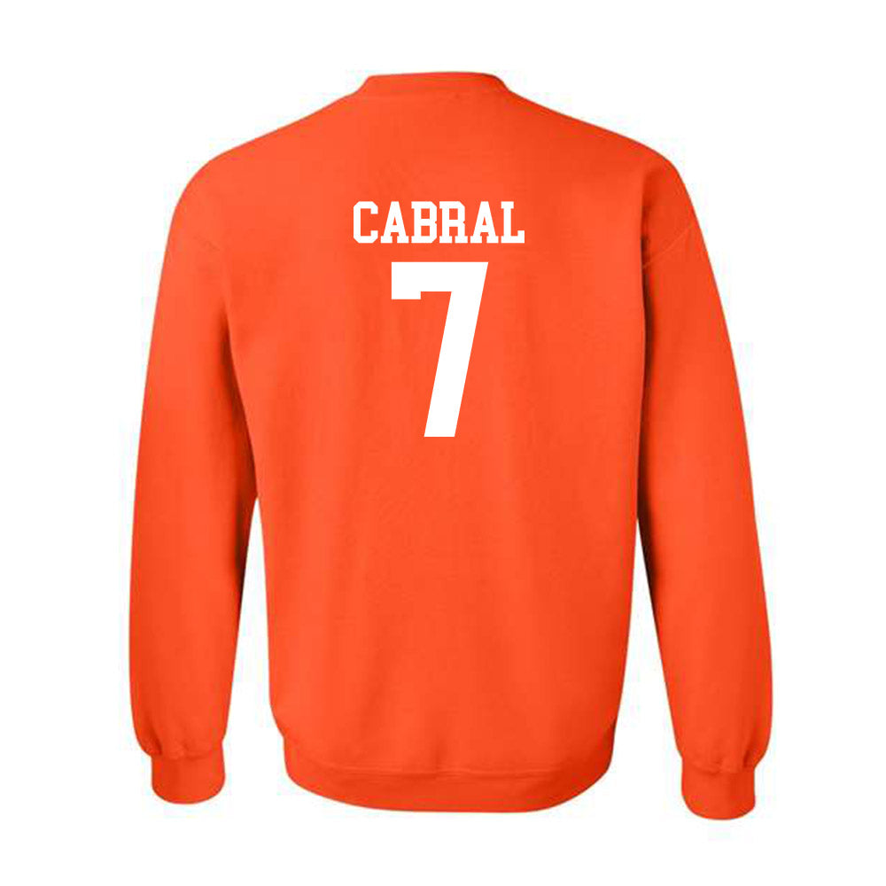 UTRGV - NCAA Baseball : Angelo Cabral - Crewneck Sweatshirt Replica Shersey