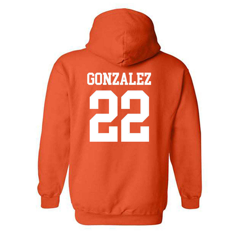 UTRGV - NCAA Baseball : Rudy Gonzalez - Hooded Sweatshirt Replica Shersey