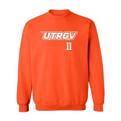 UTRGV - NCAA Baseball : Colten Davis - Crewneck Sweatshirt Replica Shersey