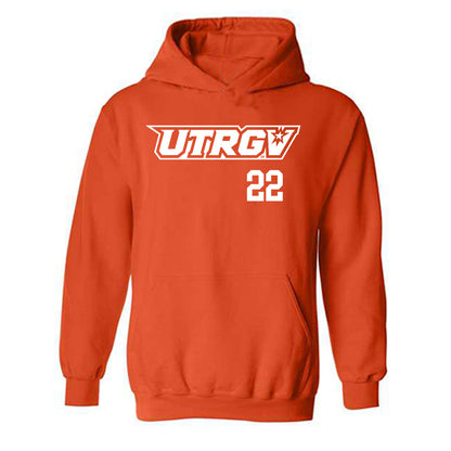 UTRGV - NCAA Baseball : Rudy Gonzalez - Hooded Sweatshirt Replica Shersey