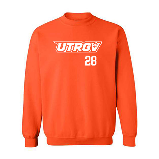 UTRGV - NCAA Baseball : Rafael Ochoa - Crewneck Sweatshirt Replica Shersey