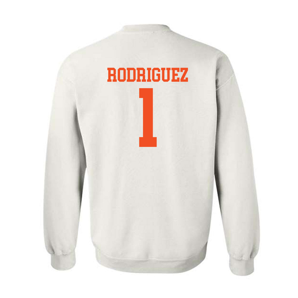 UTRGV - NCAA Baseball : Damian Rodriguez - Crewneck Sweatshirt Replica Shersey