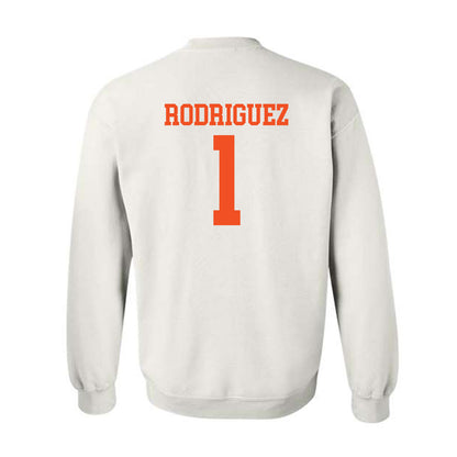 UTRGV - NCAA Baseball : Damian Rodriguez - Crewneck Sweatshirt Replica Shersey