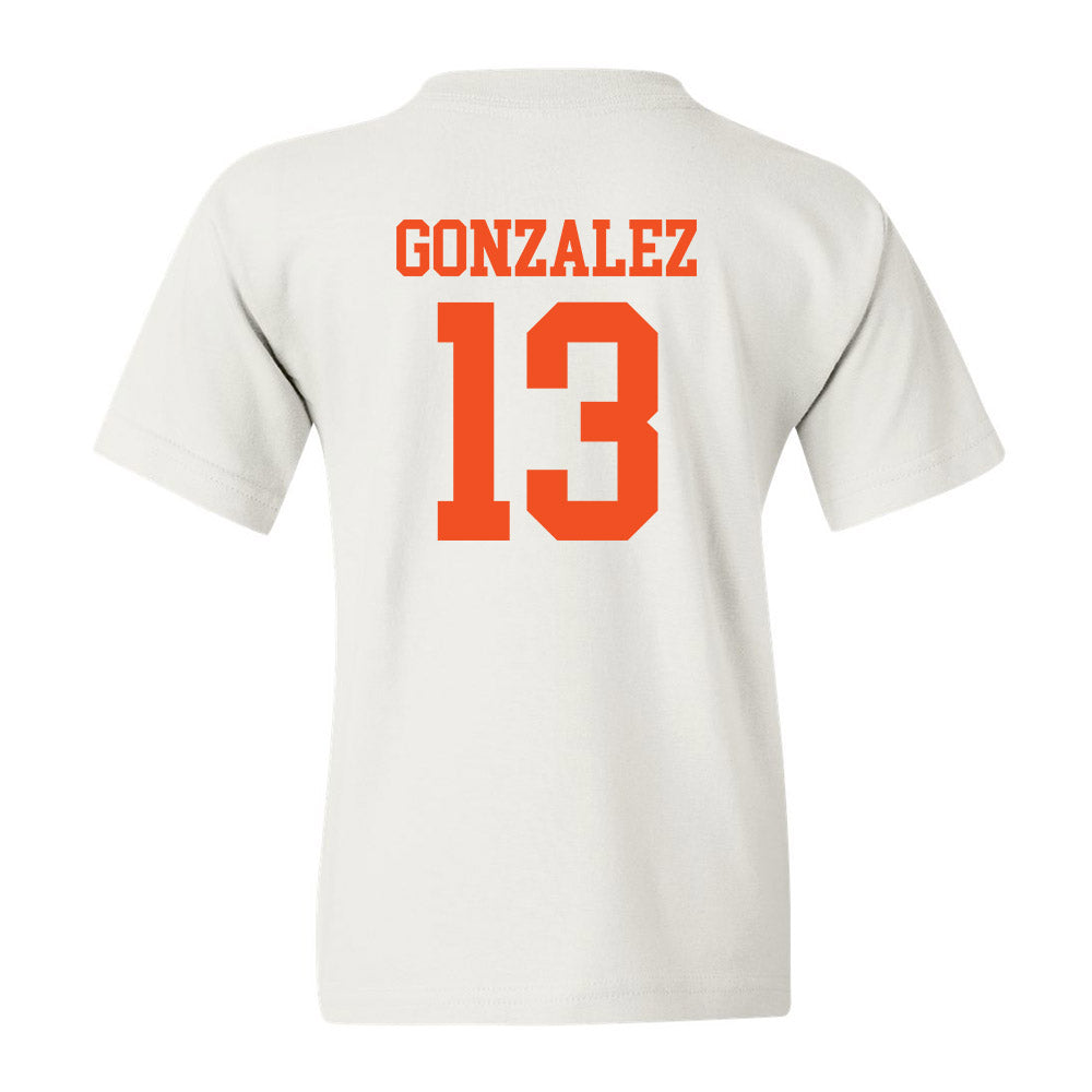 UTRGV - NCAA Baseball : Roberto Gonzalez - Youth T-Shirt Replica Shersey