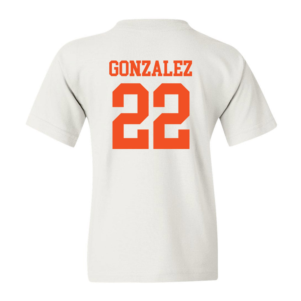 UTRGV - NCAA Baseball : Rudy Gonzalez - Youth T-Shirt Replica Shersey