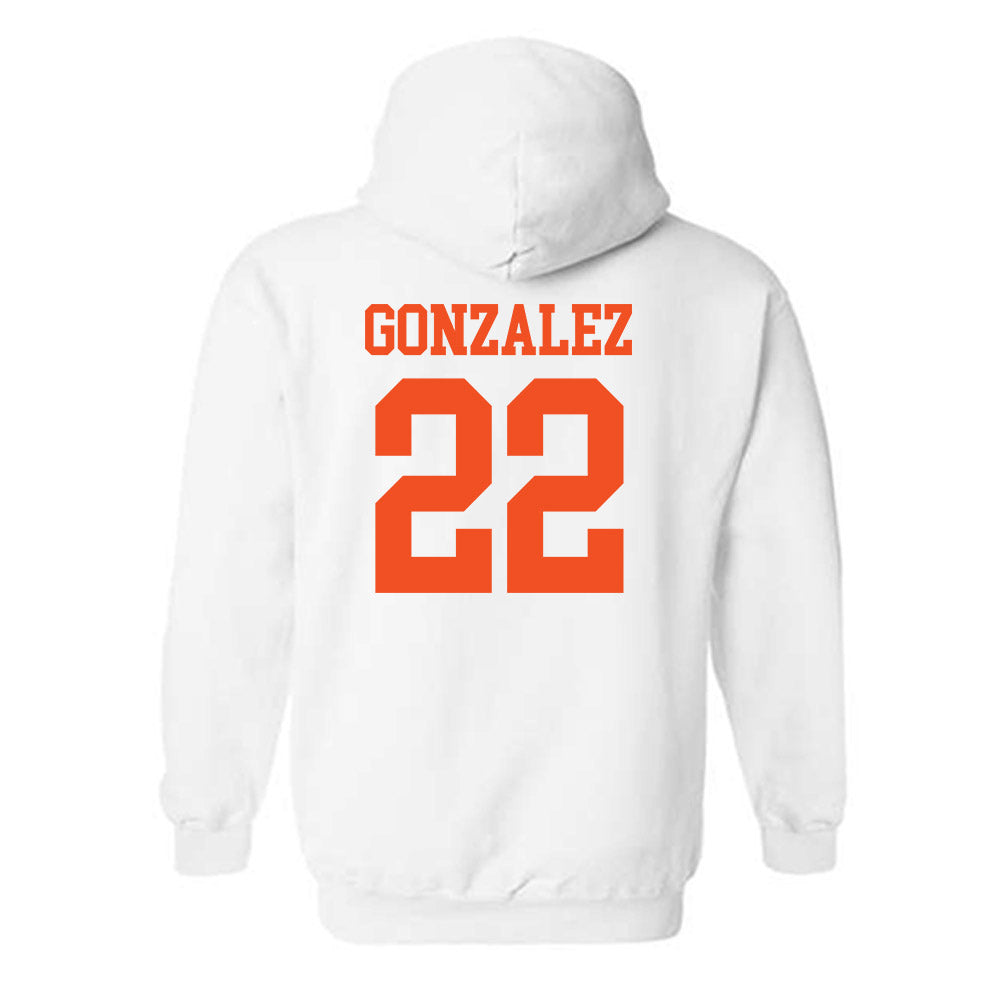 UTRGV - NCAA Baseball : Rudy Gonzalez - Hooded Sweatshirt Replica Shersey