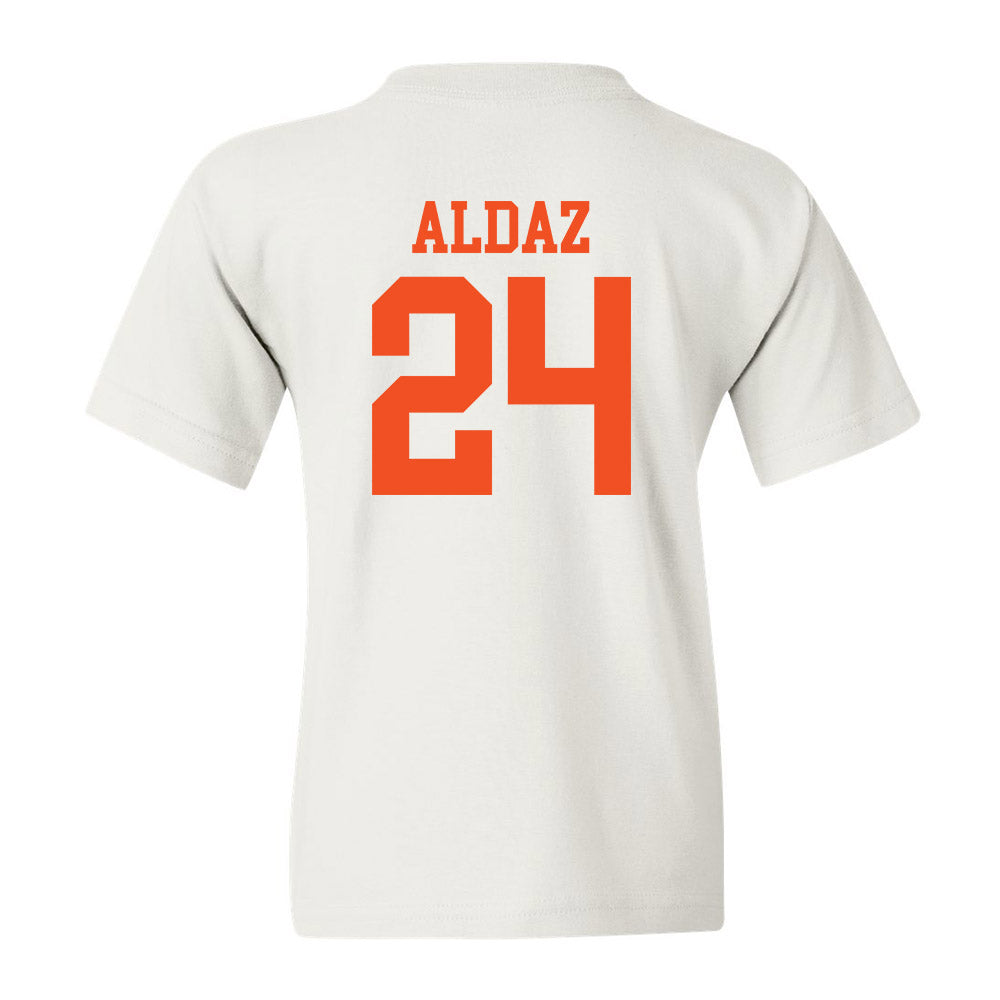 UTRGV - NCAA Baseball : Jesus Aldaz - Youth T-Shirt Replica Shersey