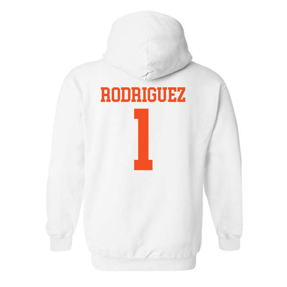 UTRGV - NCAA Baseball : Damian Rodriguez - Hooded Sweatshirt Replica Shersey