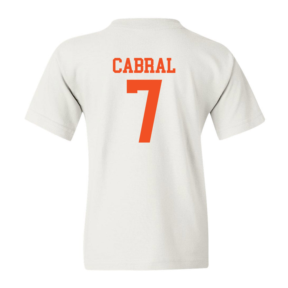 UTRGV - NCAA Baseball : Angelo Cabral - Youth T-Shirt Replica Shersey