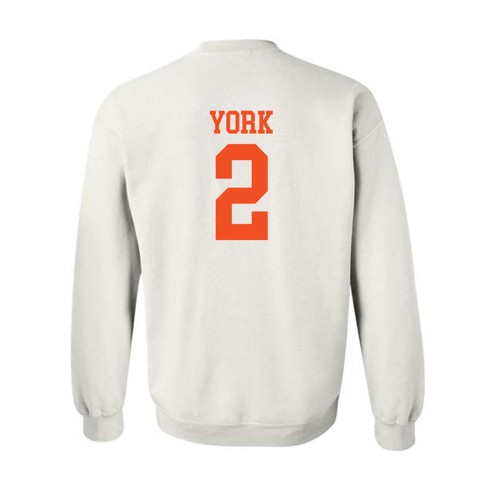 UTRGV - NCAA Baseball : Kade York - Crewneck Sweatshirt Replica Shersey