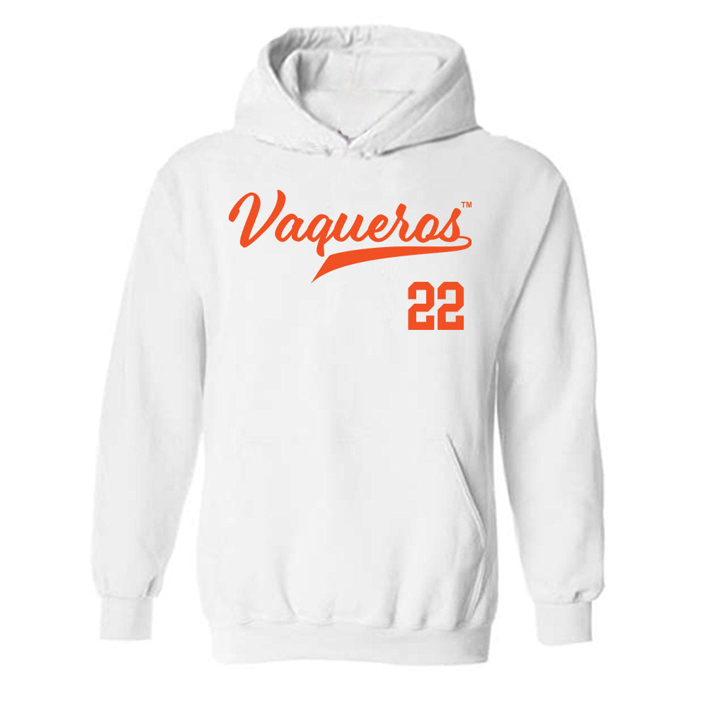 UTRGV - NCAA Baseball : Rudy Gonzalez - Hooded Sweatshirt Replica Shersey