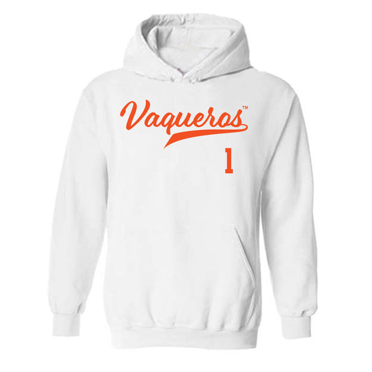 UTRGV - NCAA Baseball : Damian Rodriguez - Hooded Sweatshirt Replica Shersey