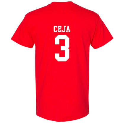 NC State - NCAA Men's Soccer : Gio Ceja Short Sleeve T-Shirt