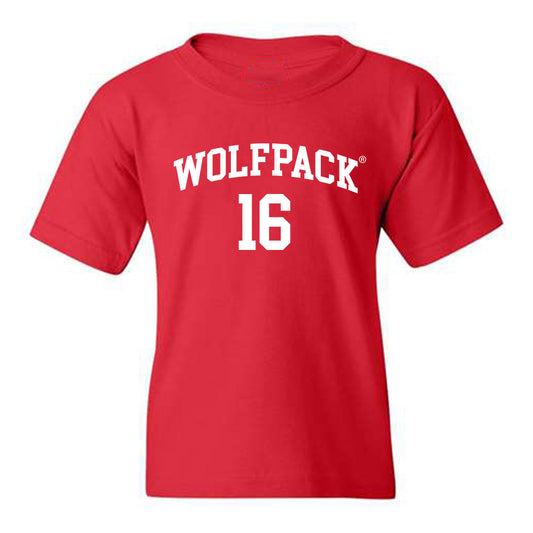 NC State - NCAA Men's Soccer : Parker Underwood Youth T-Shirt