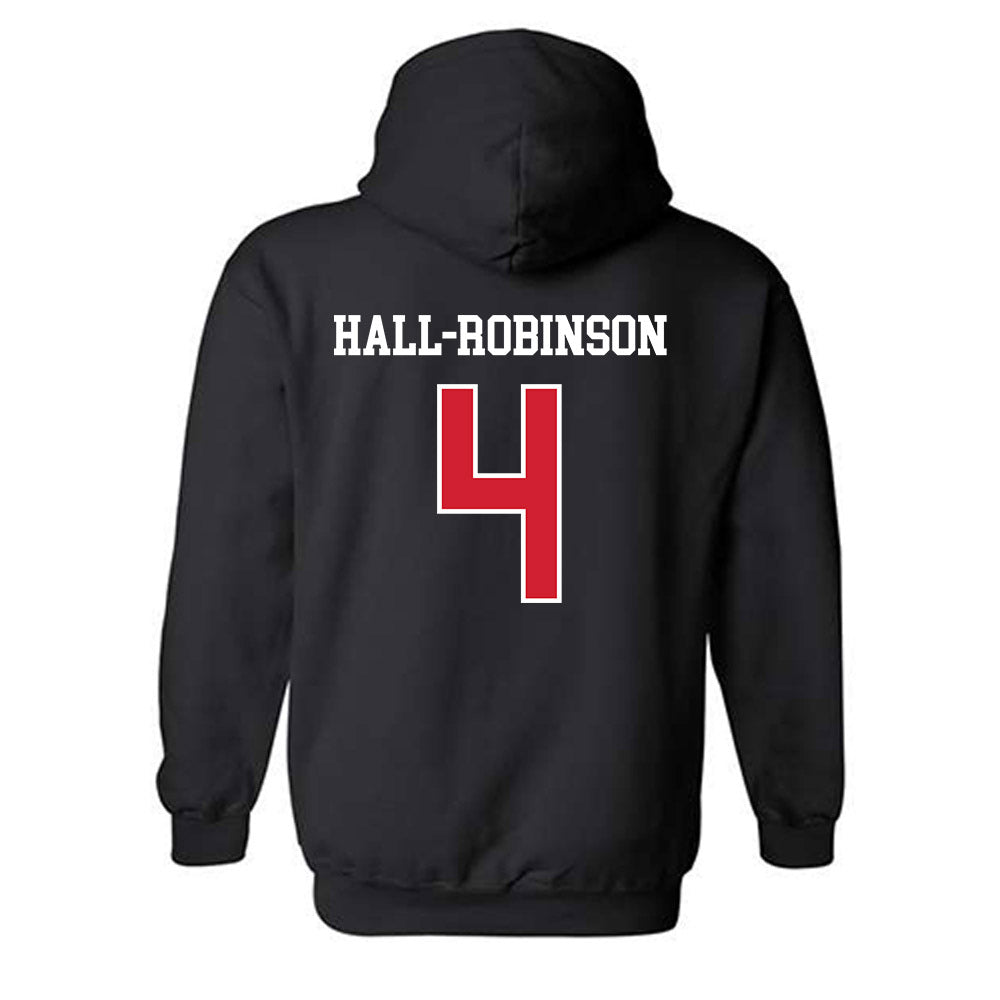 NC State - NCAA Women's Soccer : Leyah Hall-Robinson Hooded Sweatshirt