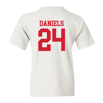 NC State - NCAA Women's Volleyball : Sydney Daniels - Youth T-Shirt Sports Shersey