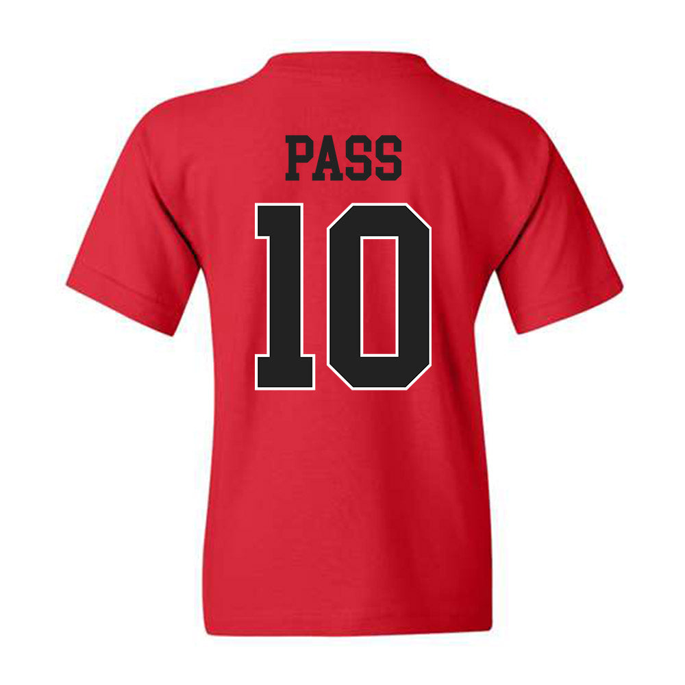 NC State - NCAA Men's Basketball : Breon Pass Youth T-Shirt