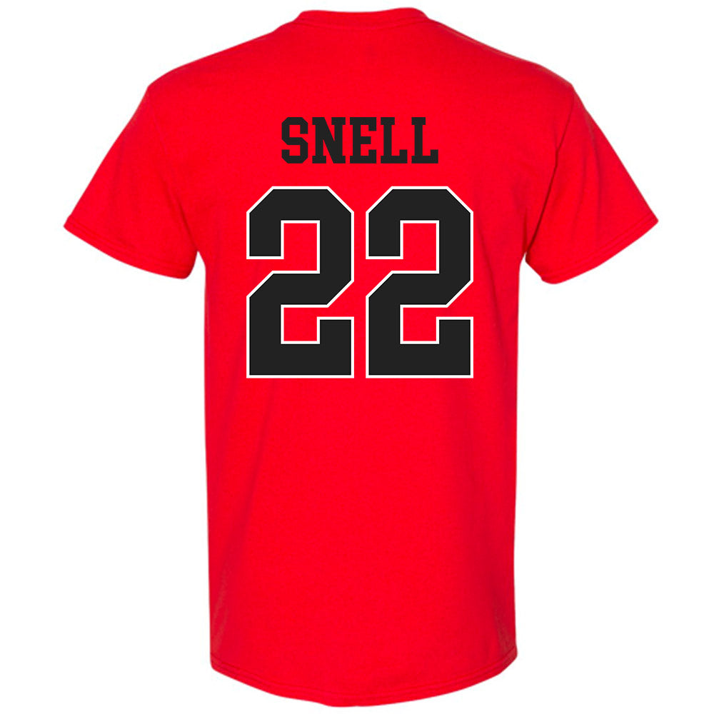 NC State - NCAA Men's Basketball : Jordan Snell - T-Shirt Sports Shersey