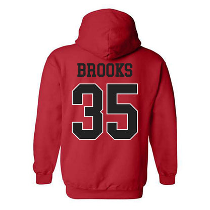 NC State - NCAA Women's Basketball : Zoe Brooks - Hooded Sweatshirt Sports Shersey
