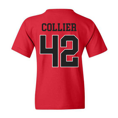 NC State - NCAA Women's Basketball : Mallory Collier - Youth T-Shirt Sports Shersey