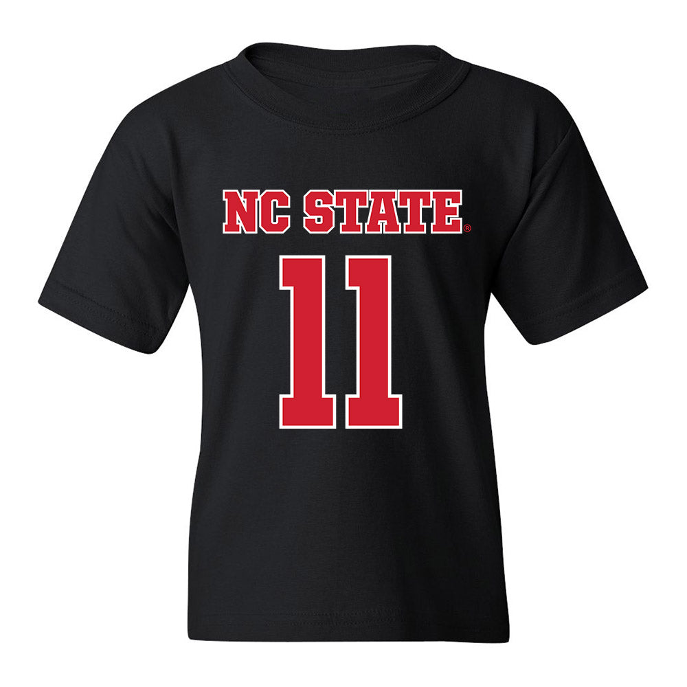 NC State - NCAA Women's Basketball : Madison Cox - Youth T-Shirt Sports Shersey