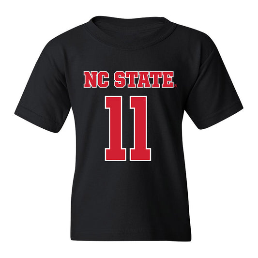 NC State - NCAA Women's Basketball : Madison Cox - Youth T-Shirt Sports Shersey