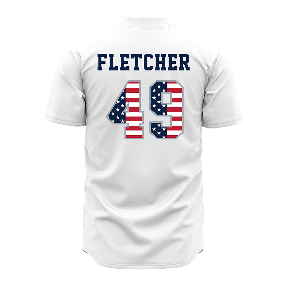 Troy - NCAA Baseball : Beau Fletcher - Baseball Jersey