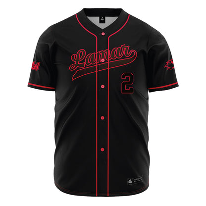Lamar - NCAA Baseball : Andres Perez - Baseball Jersey