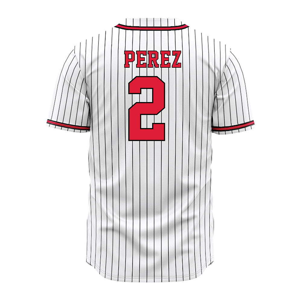 Lamar - NCAA Baseball : Andres Perez - Baseball Jersey