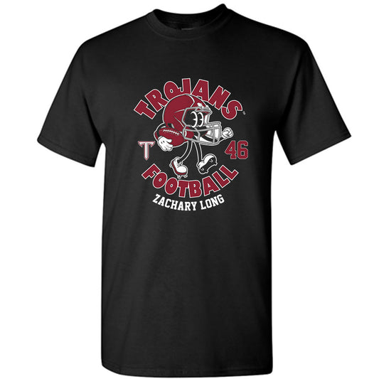 Troy - NCAA Football : Zachary Long Fashion Shersey Short Sleeve T-Shirt