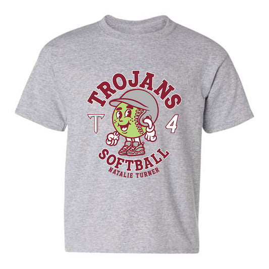 Troy - NCAA Softball : Natalie Turner - Youth T-Shirt Fashion Shersey