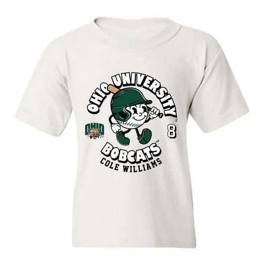 Ohio - NCAA Baseball : Cole Williams Fashion Shersey Youth T-Shirt