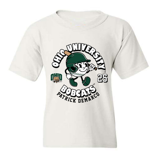 Ohio - NCAA Baseball : Patrick Demarco Fashion Shersey Youth T-Shirt