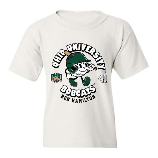 Ohio - NCAA Baseball : Ben Hamilton Fashion Shersey Youth T-Shirt