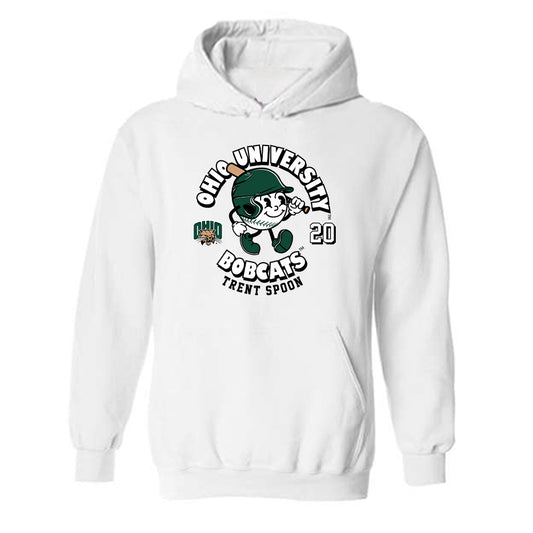 Ohio - NCAA Baseball : Trent Spoon Fashion Shersey Hooded Sweatshirt