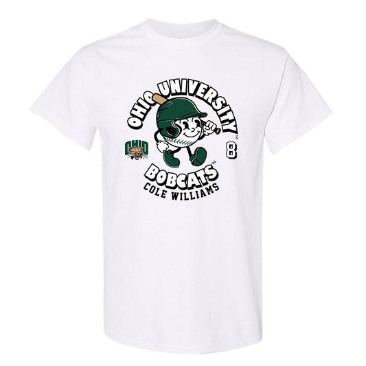 Ohio - NCAA Baseball : Cole Williams Fashion Shersey Short Sleeve T-Shirt