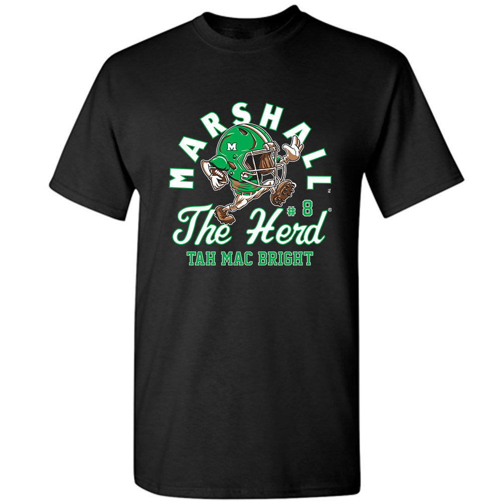 Marshall - NCAA Football : Tah Mac Bright - T-Shirt Fashion Shersey