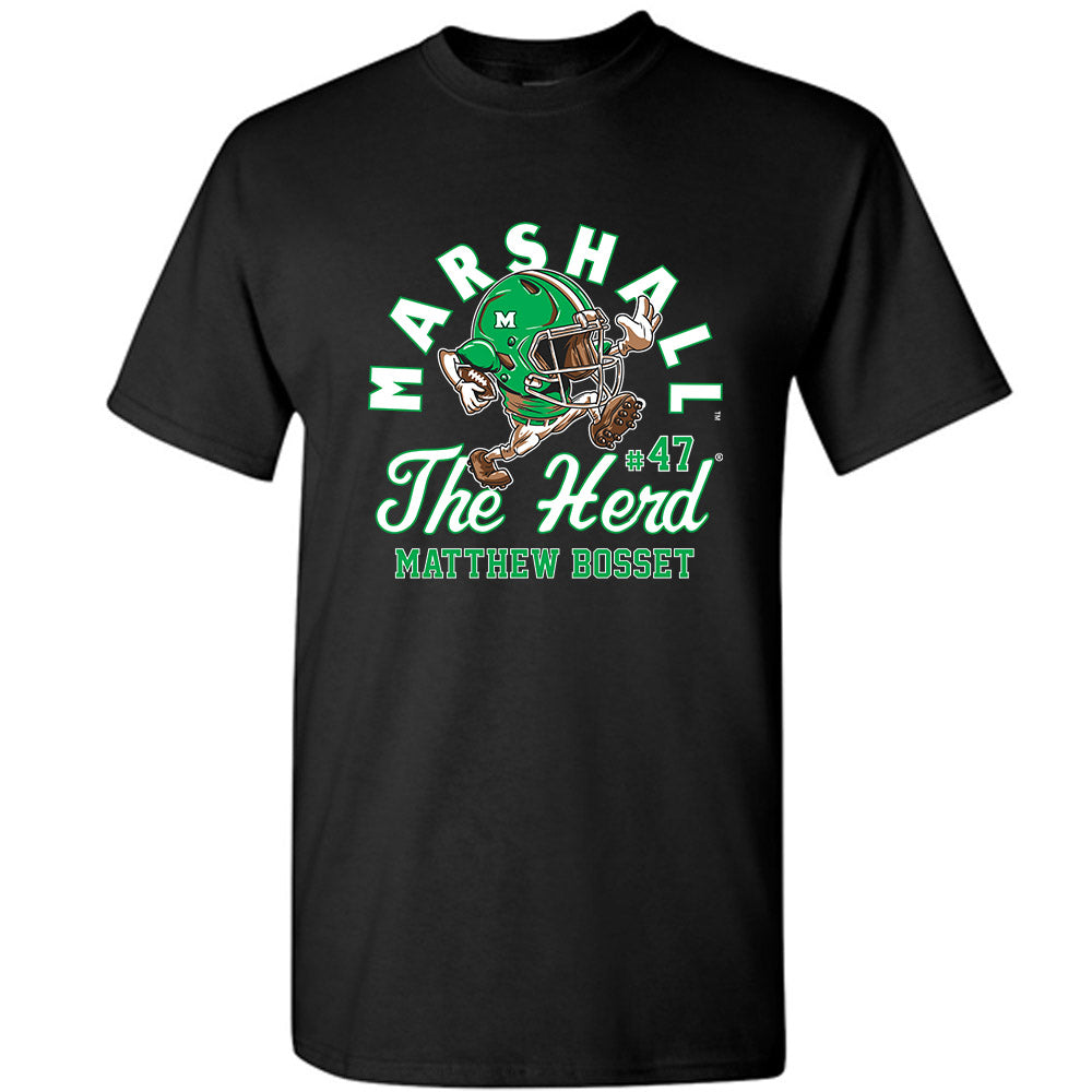 Marshall - NCAA Football : Matthew Bosset Fashion Shersey Short Sleeve T-Shirt