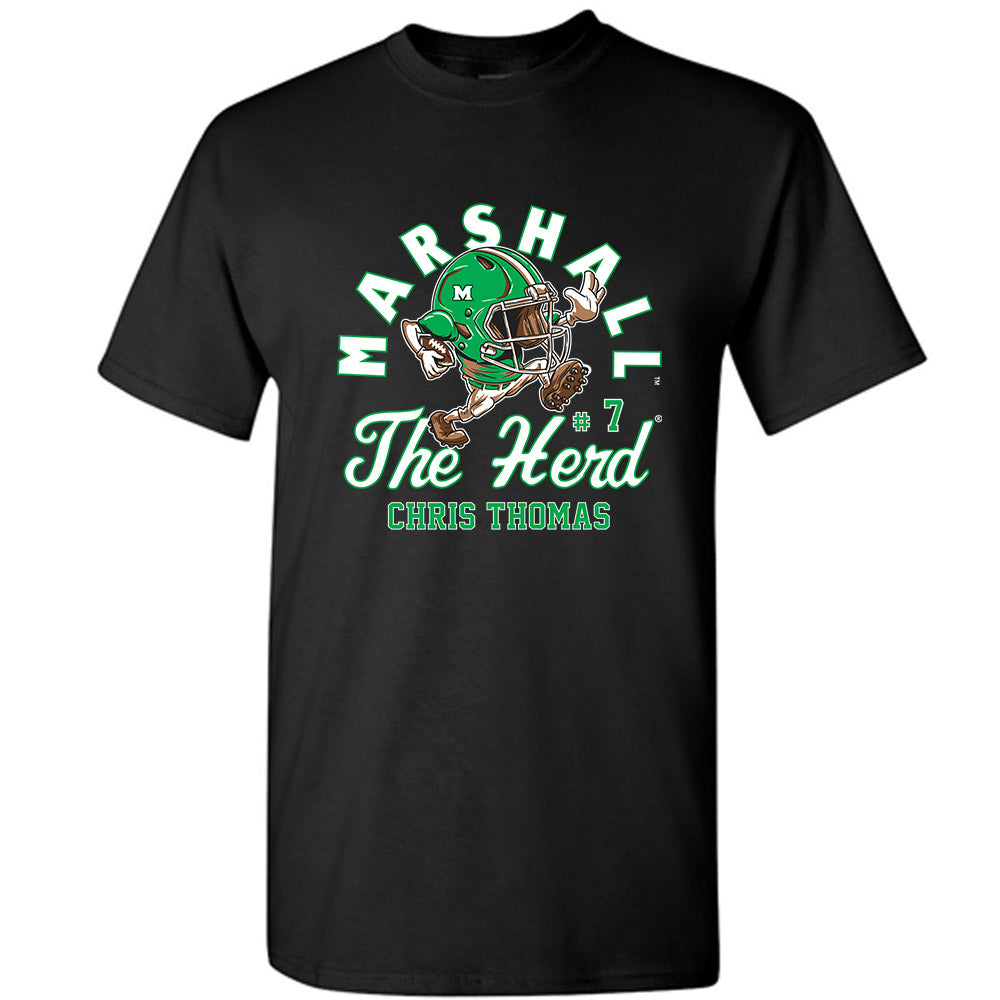 Marshall - NCAA Football : Chris Thomas Fashion Shersey Short Sleeve T-Shirt