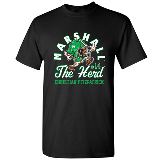 Marshall - NCAA Football : Christian Fitzpatrick - T-Shirt Fashion Shersey